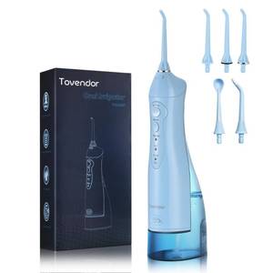 lot 10844 image: TOVENDOR Electric Water Flosser, Cordless Dental Oral Irrigator - 3 Modes, 3 Tips for Family Hygiene (300ML, Waterproof Waterflosser)