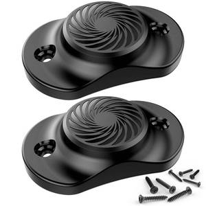 lot 10901 image: 2Pack Gun Magnet 35 lb Capacity Magnetic Gun Mounts for Pistol Handgun Revolver Rifle  HQ Rubber Coated Gun Magnet for Vehicle, Car, Desk,Safe  Concealed Car Holster and Truck Accessories for Men