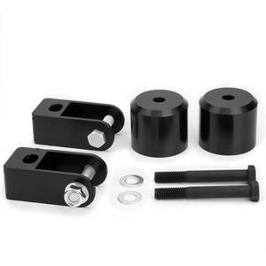 lot 10907 image: dynofit 2.5 Leveling Lift Kit for 2005-2020 F-250 F350 Super Duty(4WD),2.5 Inch Solid Front Struct SpacersShock Extenders for 05-20 Heavy Duty(HD) F250 350 Coil Spring Suspension