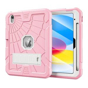 lot 10924 image: TSQQST Case for iPad 10th Generation 10.9 Inch 2022 for Kids Girls  Slim Cute iPad 10th Gen Case A2757 A2777 A2696 with Screen Protector Pencil Holder Stand  Pink