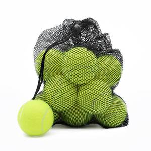 lot 10978 image: Magicorange Tennis Balls, 12 Pack Advanced Training Tennis Balls Practice Balls, Pet Dog Playing Balls, Come with Mesh Bag for Easy Transport, Good for Beginner Training Ball (Green)