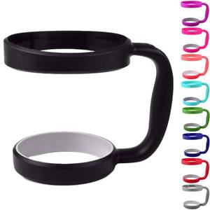 lot 11009 image: STRATA CUPS 30 oz Tumbler Handle - Available For 30 oz YETI Tumbler, OZARK TRAIL Tumbler, Rambler Tumbler- BPA free (Black)