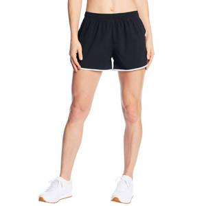 lot 11072 image: C9 Champion Womens 3.5 Woven Shorts, EbonyTrue White, M