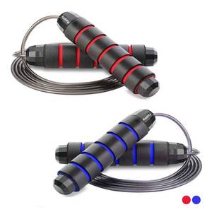 lot 11114 image: Redify Jump Rope,Jump Ropes for Fitness for Women Men and Kids,Speed Jumping Rope for Workout with Ball Bearings,Adjustable Skipping Rope for Exercise&Slim Body at Home School Gym (Red,Blue)