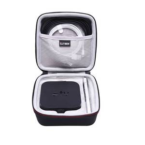 lot 11156 image: LTGEM EVA Hard Case for 2021 Apple TV HD (32GB, 5th Generation) and Apple TV 4K (32GB, Previous Model) - Travel - Protective Carrying Storage Bag
