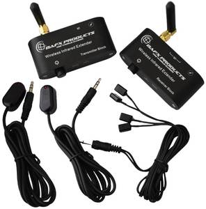 lot 11290 image: BAFX Products - RF Wireless IR Repeater KitInfrared Remote Control Extender Kit Hide Your Cable Box Out of Sight No Wires to Run