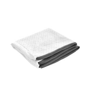 lot 11308 image: Wedge Pillow Cover Fitted 7.5 Bed Wedge 24 W x 24 L x 7.5 H, Soft Machine Washable Wedge Pillow Case, Only One Cover