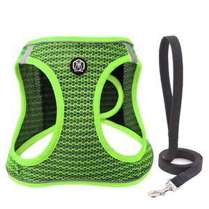 lot 11312 image: Balabuki Cat Harness Vest for Small and Medium Cats No Pull, Easy Walk Soft Step in Escape Proof Reflective Harness and Leash Set, XXS Green