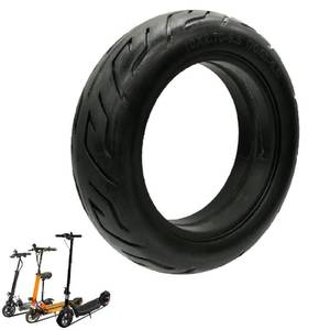 lot 11337 image: Solid Tire 10 Inch, 10X2.70-6.5 7065-6.5 Scooter Airless Puncture-Proof Design Explosion-Proof Solid Rubber Tires, tubeless Tires Wheels Replacement Anti-Skid Wear-Resistant