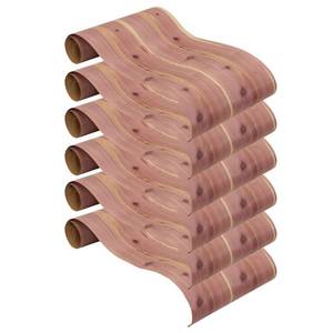 lot 11343 image: Household Essentials Cedar Drawer and Closet Shelf Liner  6-Feet by 10-Inch  Brown, (Pack of 6)