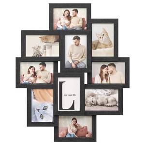 lot 11364 image: SONGMICS Collage Picture Frames, 4x6 Picture Frames Collage for Wall Decor, 10 Pack Photo Collage Frame for Gallery, Multi Family Picture Frame Set, Glass Front, Assembly Required, Ink Black