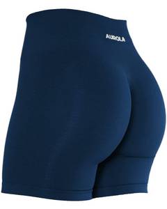 lot 11385 image: AUROLA Intensify Workout Shorts for Women Seamless Scrunch Short Gym Yoga Running Sport Active Exercise Fitness Shorts NO TAG LOOKS LIKE MEDIUM