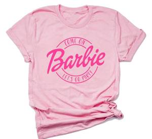 lot 11391 image: Come On Lets Go Party Womens Cute Tshirt (M, Pink1)