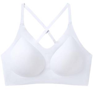 lot 11472 image: PRETTYWELL Bralettes for Women Comfortable, Convertible Bras for Women Padded,Seamless Comfort Everyday Bra for Women (M, White)