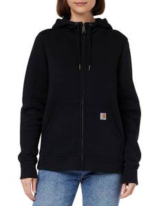 lot 11535 image: Carhartt womens Clarksburg Full Zip Hoodie (Regular and Plus Sizes) Hooded Sweatshirt, Black, 3X US