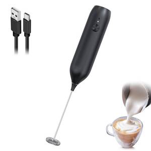 lot 11540 image: COKUNST Electric Milk Frother Handheld Rechargeable USB C, Powerful Milk Foamer Frother, Mini Drink Mixer Electric Handheld, Durable Whisk Coffee Milk Frother for Cappuccino, Latte, Hot Chocolate
