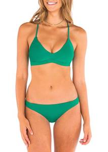 lot 11546 image: Hurley Womens Standard Bikini Bottom, Ocean Reversible