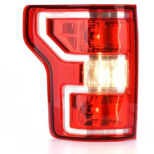 lot 11569 image: Nakuuly Tail Light Compatible With 2018 2019 2020 Ford F150 F-150 Left Driver Side Taillight Rear Brake Lamp Signal Assembly with Bulb Replace JL3Z13405H