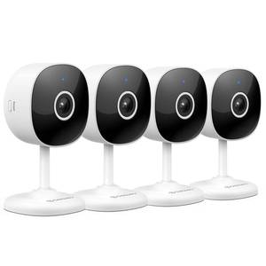 lot 11636 image: Indoor Cameras for Home Security 2K, Galayou Wireless WiFi Baby Camera Monitor with Two-Way Audio, Home Cameras with APP for Phone, Smart Siren, Works with AlexaGoogle Home(G7-4PACK)