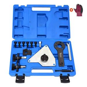 lot 11669 image: Yuesstloo Engine Timing Tool Kit, Compatible with Alfa Lancia Delta Romeo Jeep Fiat Multiair 1.4T Engine, with Carry Case & Gloves