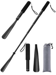 lot 11692 image: TriPro Shoe Horn Long Handle -15-37 Telescopic Metal Shoe Horn Adjustable Length, Aluminum Alloy, Portable Long Handled Shoe Horn, Shoe Horn Long Handle For Seniors Men Women Kids