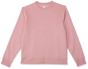 lot 11696 image: Amazon Essentials Mens Fleece Crewneck Sweatshirt (Available in Big & Tall), Pink, Large