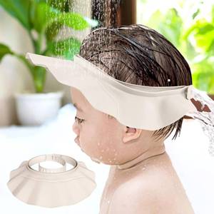 lot 11741 image: Baby Shower Cap Hat Safe Shampoo Shower Bathing Protection Soft Adjustable Bath Head Cap Visor for Washing Hair Head Eye Ear Shampoo Caps for Toddler,Baby, Kids,Children,Makes the Baby Bath More Fun