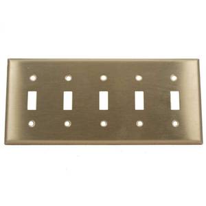 lot 11802 image: Leviton 84023-40 SS WP 5G TGL STD SIZE