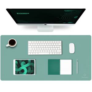 lot 11830 image: K KNODEL Large Desk Mat, Office Desk Pad, Computer Desk Mat, Laptop Mat for Desk, Desk Protecor Mat, Desktop Mat, Desk Writing Pad, Desk Blotter Pad, Desk Cover Mat (31.5x15.7, Green)