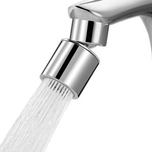 lot 11871 image: Hibbent Faucet Aerator, 360° Twist and Swivel Kitchen Sink Aerator, Dual-function 2-Flow Sprayer Faucet Head, Big Angle Sink Sprayer Attachement, Faucet Replacement Part 5564 Female Thread, Chrome