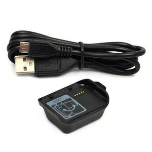 lot 11936 image: JahyShow Charger Compatible with Gear 2 Neo R381, Replacement Charging Cradle Dock Cable Cord Compatible for Samsung Gear 2 Neo R381 Smart Watch Black