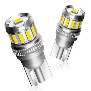 lot 11956 image: AUTOONE 194 LED License Plate Light 300% High Brightness T10 168 2825 W5W Bulbs for Dome Map Door Courtesy Interior Car 6500K White, Pack of 2