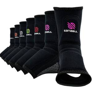 lot 11968 image: Sanabul Essential Striking Gel Ankle Guard for MMA Kickboxing  Ankle Sleeves for Men & Women  MMA Kickboxing Muay Thai Ankle Support and Protection (Pair) (Pink, SM)
