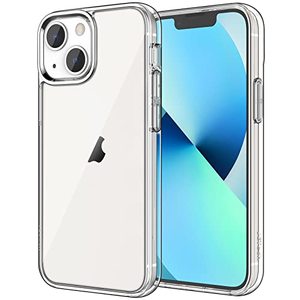 lot 11994 image: JETech Case for iPhone 13 6.1-Inch, Non-Yellowing Shockproof Phone Bumper Cover, Anti-Scratch Clear Back (Clear)