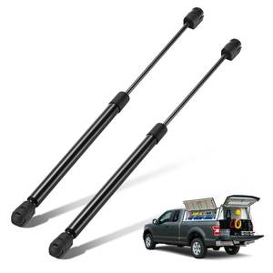 lot 12068 image: BDFHYK C16-15208 16in45Lbs (200N) Gas Shocks Struts for Leer are Camper Shell Topper Rear Window Bed Cover, Cabinet Door, Outdoor Bench lid, Toolbox, Boat lid, Set of 2