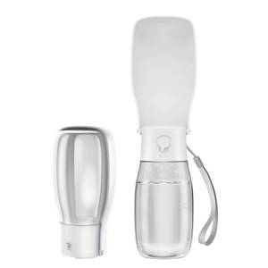 lot 12076 image: Peteast Foldable Dog Water Bottle with Dishwasher-Safe Design - Portable Pet Water Bottle for Dog Cat Outdoor Walking Hiking - Leak-Proof Dog Water Bowl Dispenser for Travel (Blue)