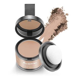 lot 12077 image: Acomler Instantly Root Cover Up Hairline Shadow Powder,Root Touch Up Hair Powder,Light Brown for Thinning Hair,Hair Coverage Hair Powder for Women Men with Eyebrows,Beard Line,Bald Spots (Light Brown)
