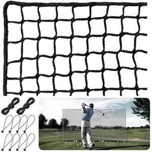 lot 12109 image: Golf Practice Net,10x10ft Heavy Duty Nylon Golf Hitting Net,Golf Net Outdoor Indoor with Wire Hanging Kit,Golf Nets for Backyard DrivingGolf,Baseball, Hockey, Soccer