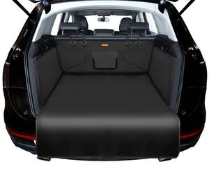 lot 12124 image: Alfheim Cargo Liner for Dogs, Nonslip Waterproof Pet Boot Liner with Bumper Flap Protector, Durable Washable Cargo Cover Mat Travel, Universal for Medium Small Car Truck SUV