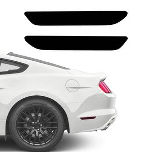 lot 12185 image: NDRUSH Blackout Side Marker Lights Vinyl Tint Film Precut Overlay Rear Sidemarker Wrap Cover Compatible with Ford Mustang 2015 2016 2017 2018 2019