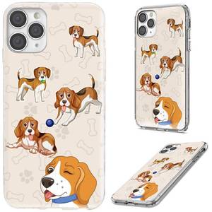 lot 12226 image: for iPhone 12 Case,for iPhone 12 Pro Case for Women Men Girl,AKORAVO Full Protective Shockproof Slim Soft TPU Phone Cover Cases for iPhone 1212 Pro 6.1,Cartoon Animal Pet Dog Puppy Funny Beagle Ball