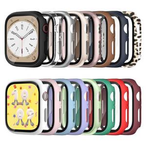 lot 12248 image: Commuter 16 Pack for Apple Watch Series 987 Screen Protector 45mm, (2023 NEW) Hard PC Ultra-Thin Protective Face Cover Built-in Tempered Glass Film for Apple Watch 987 45mm