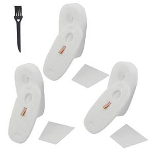 lot 12252 image: Dttery 3 Pack Filters Kit for Earlier Version of Shark Rocket DeluxePro TruePet HV319Q HV320 HV321 HV322 HV324Q HV325 UV330 UV422, Replacement Part 1080FTV320 1084FTV320