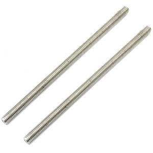 lot 12258 image: Beduan Stainless Steel 38 Thread Fully Threaded Rod 12 Length Long Threaded Screw (38-16,Pack of 2)