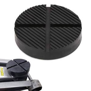 lot 12265 image: Universal Floor Jack Rubber Pad Jack Pad Adapter Pinch Weld Side Frame Rail Protector PuckPad (1 Pack)