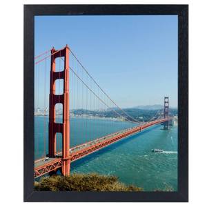 lot 12271 image: HEYTUYA 9x11 inch Picture Frame Black for Wall Hanging or Tabletop, Poster Frame Wall Gallery Photo Frame with Shatter Resistant Plexiglas, Black