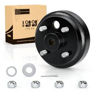 lot 12303 image: 10L0L Golf Cart Brake Drum Hub Assembly(OEM# 19186G1P 19186-G1),EZGO TXT OEM Brake Drum (24 Spline) Fit PDS 1982-up Electric