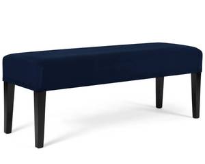 lot 12326 image: WOMACO Dining Room Bench Covers Stretch Spandex Upholstered Bench Seat Cushion Slipcovers for Kitchen Dining Bench Seat Protector (Navy, Medium)