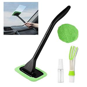 lot 12334 image: XINXIYAN Car Window Cleaner,Windshield Cleaning Tool Inside 19 Inch (Green-Rectangle)