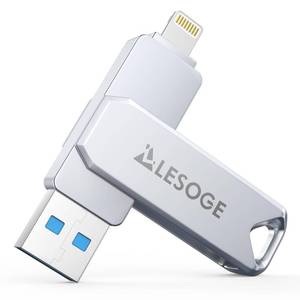 lot 12352 image: MFi Certified 128GB Flash Drive for iPhone Photo Stick USB Memory Stick Thumb Drives, High Speed USB Stick External Storage for iPhoneiPadAndroidPC